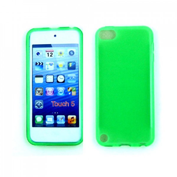Wholesale iPod Touch 5 TPU Gel Soft Case (Green)